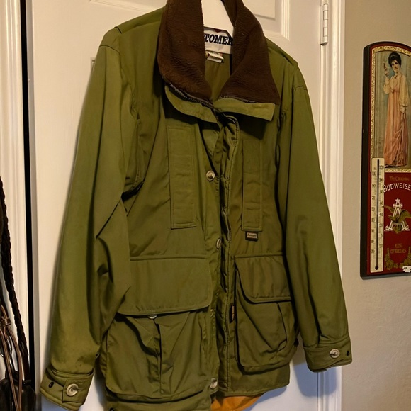 Remington Other - Remington Jacket w/Gore-Tex fabric waterproofing 5 pockets Dark Olive Green Lg